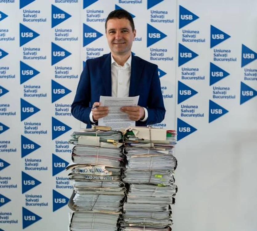 Nicușor Dan este candatul USB la Primăria Generală a BucureștiuluiFoto: arhivă personală