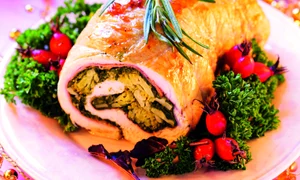 Roast turkey roll for Christmas jpeg
