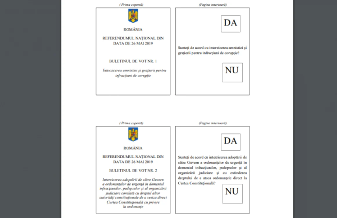 1.750.000 de buletine de vot sunt repartizateÂ sÃ¢mbÄtÄ de cÄtre primarii din judeÅ£ secÅ£iilor de votare din ArgeÅ