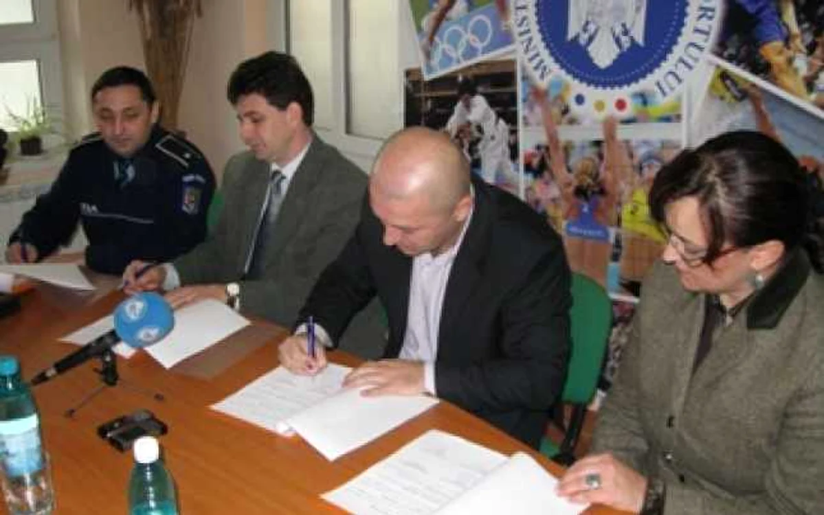 Semnarea protocolului de organizare a Cupei Liceelor