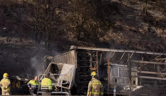 Accident cumplit în Spania FOTO: David Aparicio/X