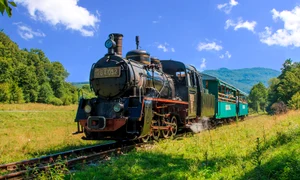 Mocănița Sovata din Mureș Foto Visit Mureș