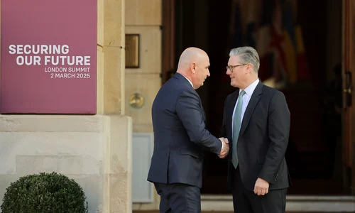 Ilie Bolojan si Keir Starmer foto presidency jpg