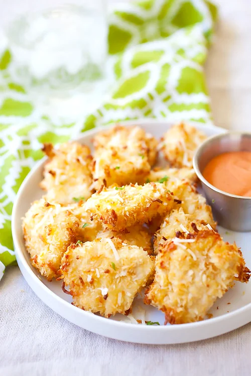 Nuggets de pui la cuptor cu parmezan jpeg