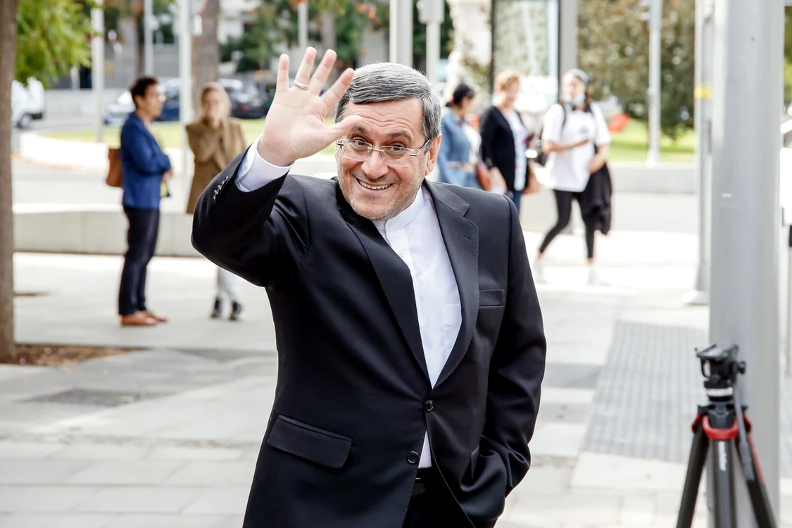 Hassan Ghashghavi, ambasadorul Iranului la Madrid.