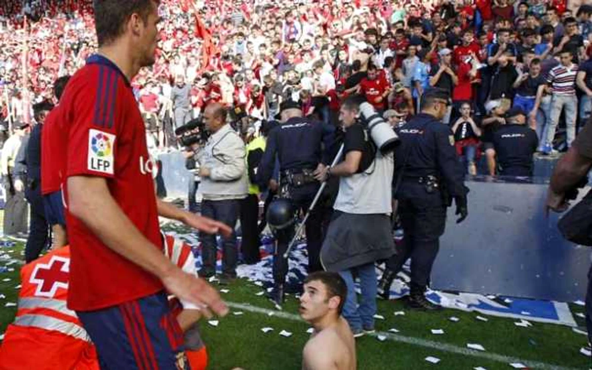 Oriol, marcatorul golului, şocat de evenimentele care au urmat. FOTO: Marca