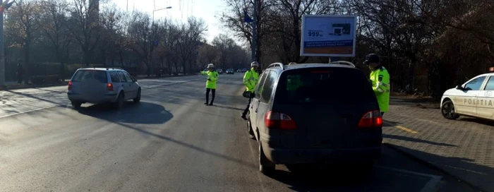 Poliţiştii au desfăşurat acţiunea în Focşani