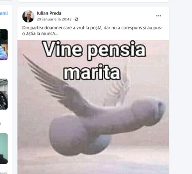 postari facebook primar iulian preda