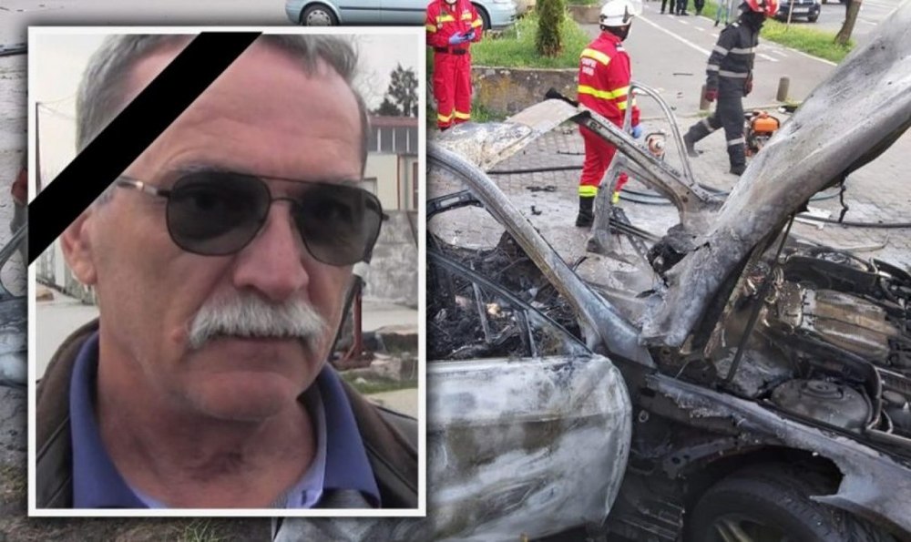 Filmul atentatului cu bombă de acum trei ani și jumătate de la Arad, în care a murit afaceristul Ioan Crișan. Ce s-a spus inițial despre asasinat