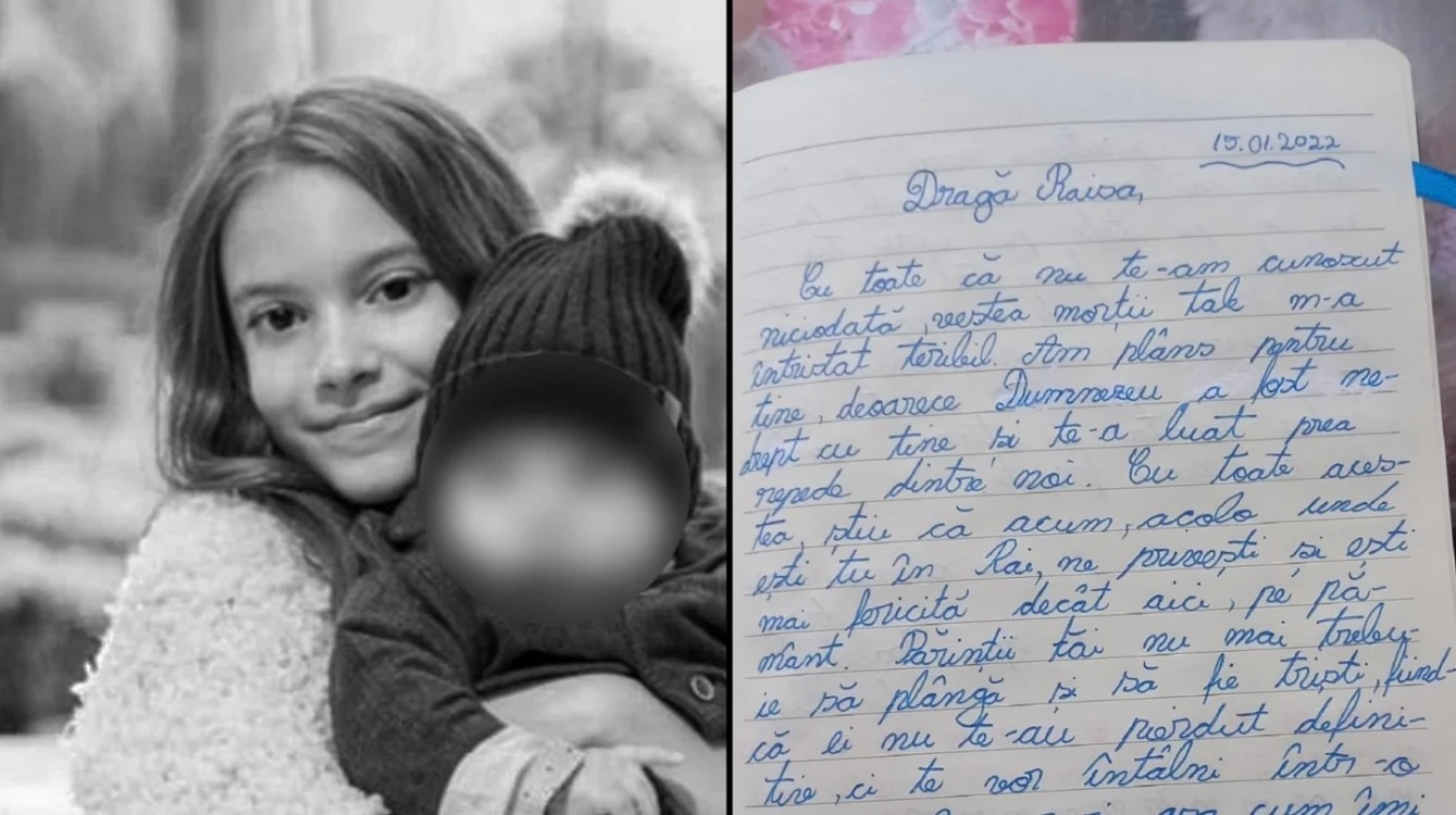 Isabella i-a scris o scrisoare emoţionantă Raisei. FOTO Observatornews