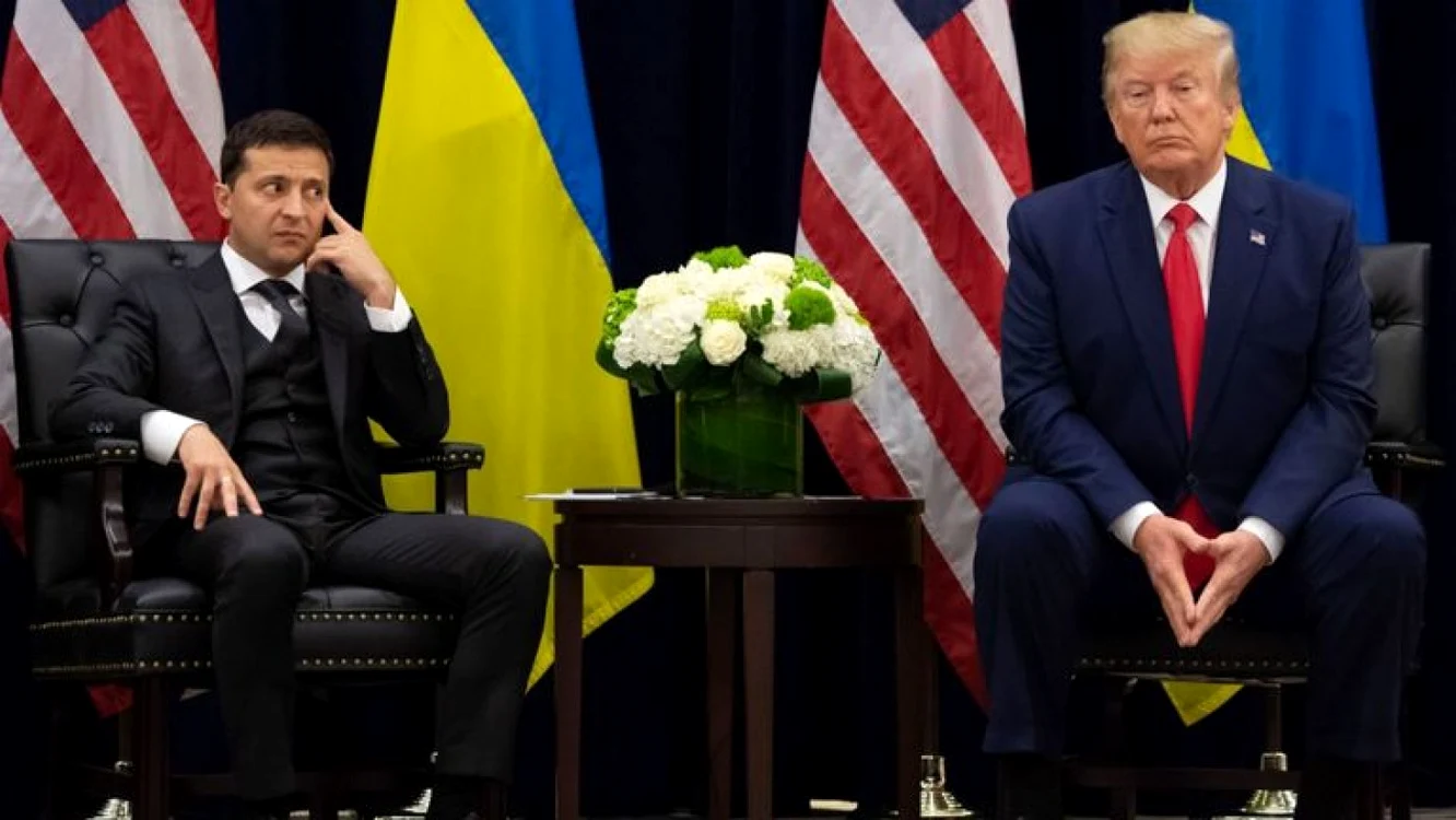 Trump şi Zelenski s-au întâlnit oficial o dată, în 2019. Foto arhivă
