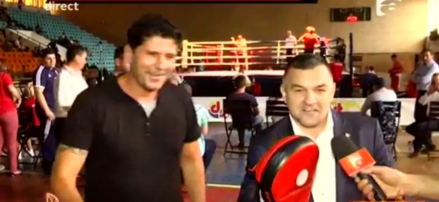 Ogică s-a antrenat cu Leonard Doroftei înainte de meci
