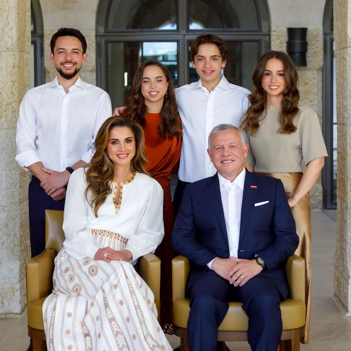 Familia regală hașemită de Crăciun, decembrie 2022