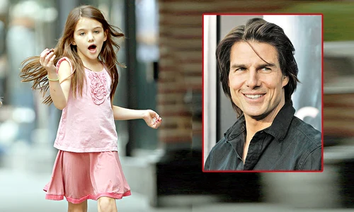 Până la 18 ani, Tom  Cruise îi plăteşte  studiile lui Suri jpeg