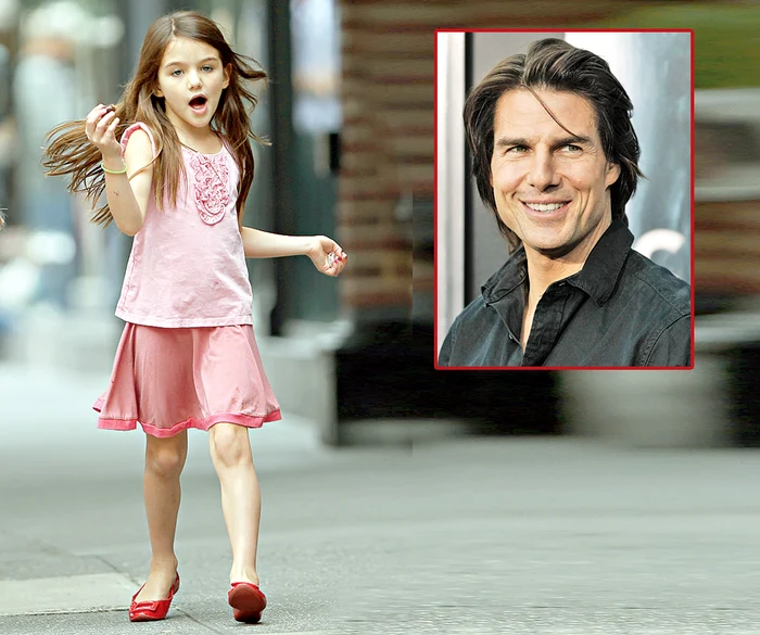 Până la 18 ani, Tom  Cruise îi plăteşte  studiile lui Suri