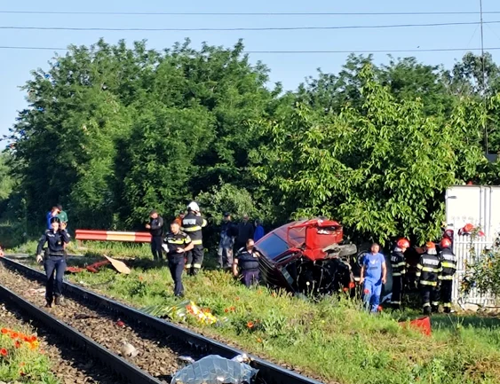 Accident feroviar grav