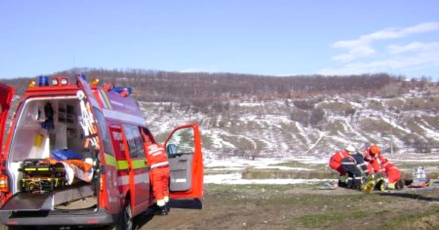 Copilul accidentat va fi adus la Cluj-Napoca. FOTO: Arhivă