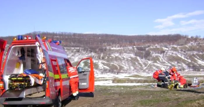 Copilul accidentat va fi adus la Cluj-Napoca. FOTO: Arhivă