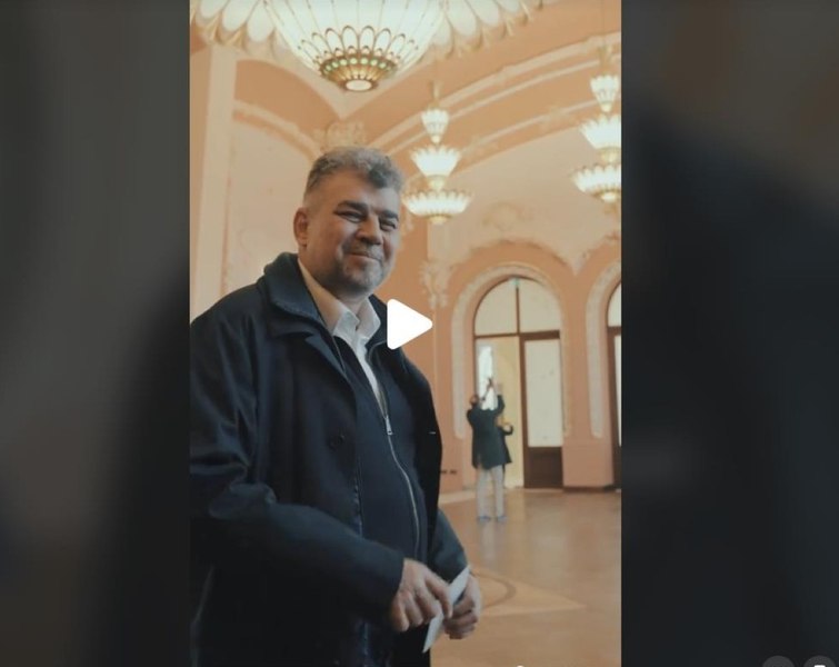 Marcel Ciolacu s-a filmat în timp ce patina pe gresia Cazinoului din Constanţa: „Mă bucur imens”