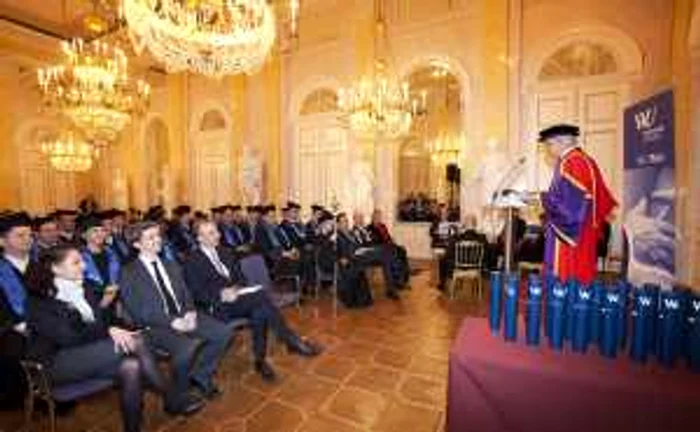 Cursanţii WU Executive Academy, la ceremonia de absolvire