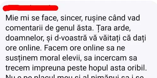 profesoara facebook