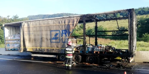 autostrada incendiu drdp