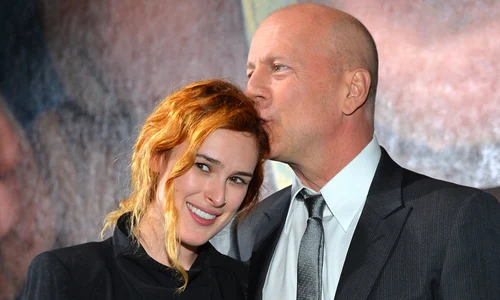 Actrița Rumer Willis și actorul Bruce Willis împreună în 2013, când viața lor era infinit mai lină decât acum, GettyImages 160456643 jpg