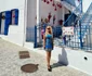 Ornela Pasăre, în vacanță în Grecia