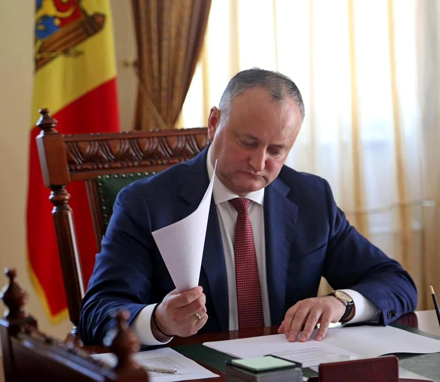 FOTO Igor Dodon via Facebook