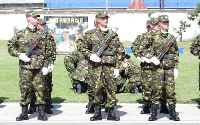 Ceremonial depunere jurământ, la Batalionul „Fraţii Buzeşti“