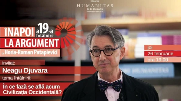 „In ce faza se afla acum Civilizatia Occidentala?”, cu Neagu Djuvara jpeg