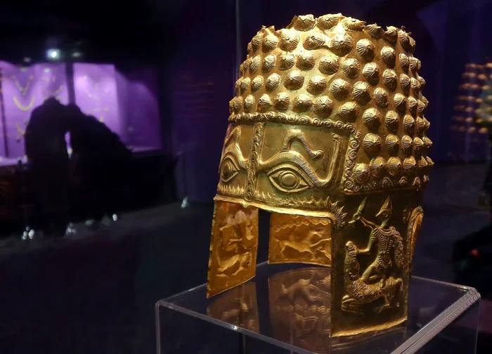 Coiful de aur de la Coţofeneşti era unicat. Foto: Profimedia