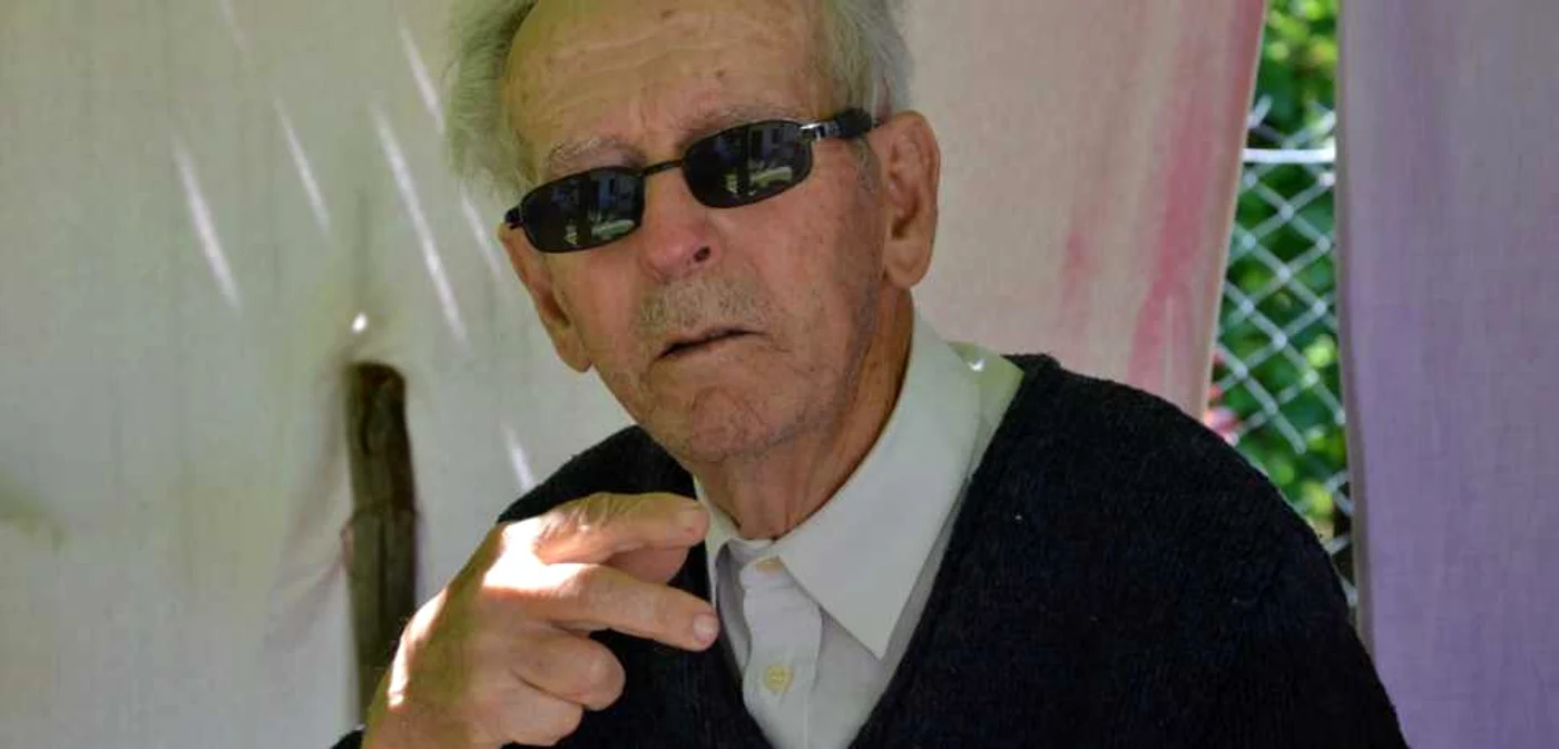 Părintele Filon Popescu este încă în putere, la vârsta de 90 de ani FOTO Alin Ion