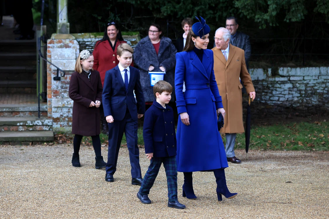 Kate Middleton, tandră cu Prințul Louis, Getty (2) jpg