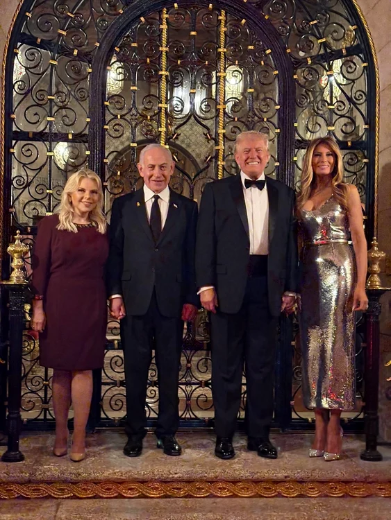 Netanyahu, invitat la petrecerea de Revelion a luI Trump FOTO X/Israeli Prime Minister's Office