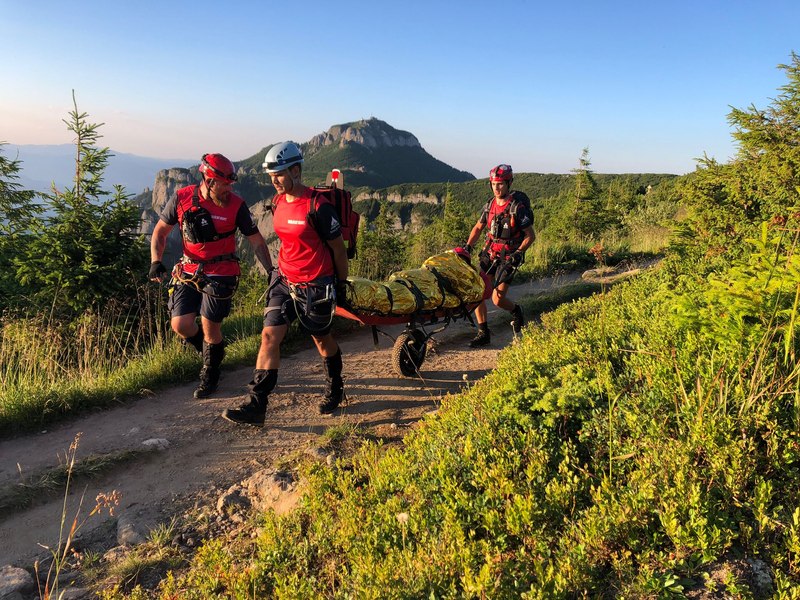 Misiuni non-stop la Salvamont Neamţ. „Un sezon ireal de aglomerat, cu multe operaţiuni de salvare“ 
