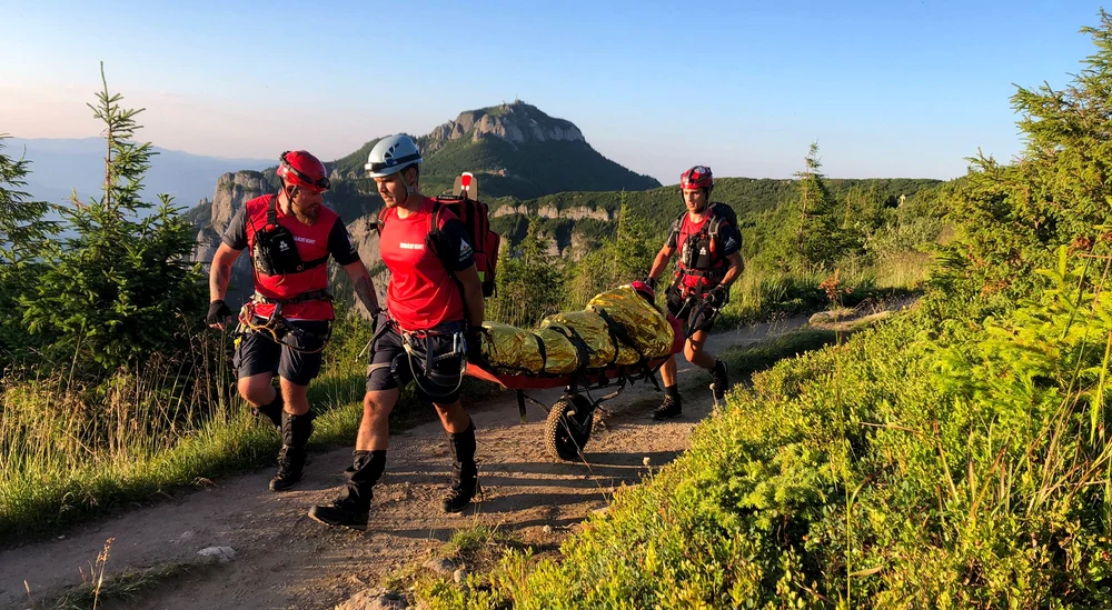 Salvamontiști în misiune FOTO Salvamont Neamț