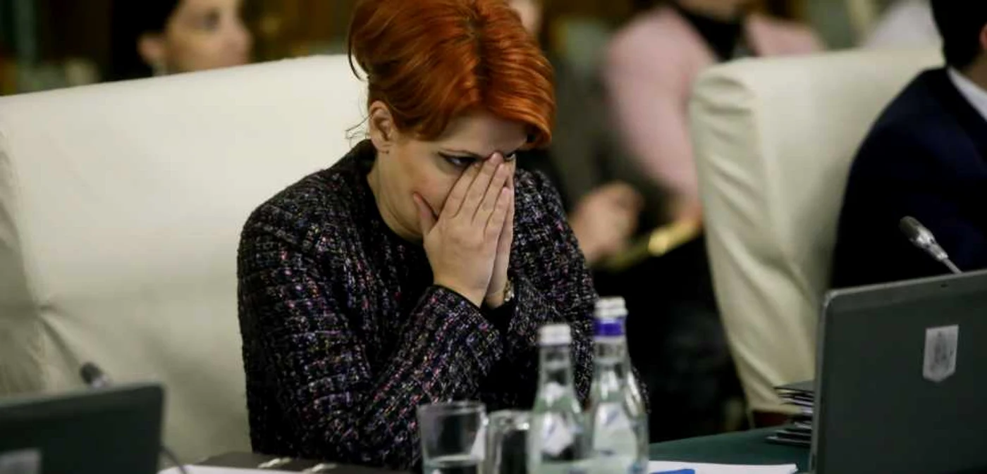 Ministrul Muncii, Lia Olguţa Vasilescu. FOTO Inquam Photos