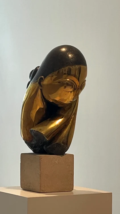 Domnișoara Pogany a lui Brâncuși, la MoMA. FOTO: Constantin Ciobanu