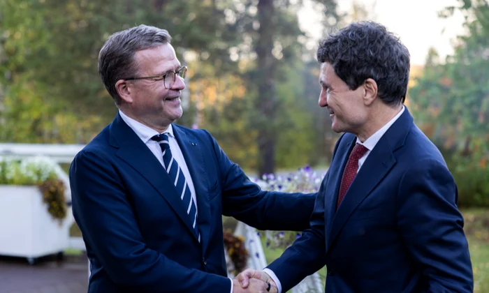 Nicușor Dan, la cina de lucru găzduită de Prim ministrul Republicii Finlanda, Petteri Orpo jpeg