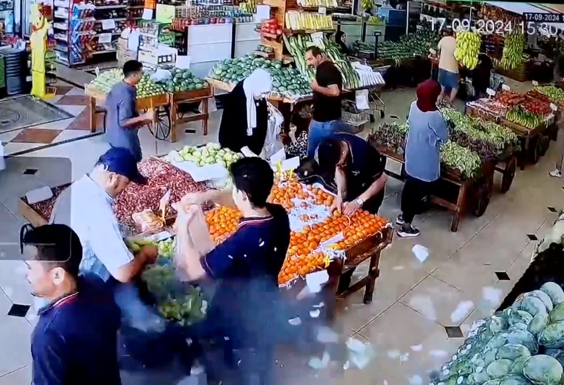 Momentul când mai multe pagere au explodat în Liban