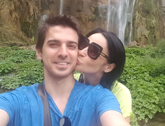 Andreea Marin şi soţul ei Tuncay Ozturk sunt în vacanţă în Croaţia foto: arhiva personală