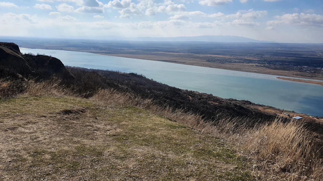 Cetatea Piroboridava este situată pe malul Siretului FOTO: Valentin Trufașu 
