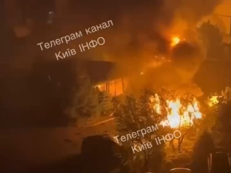 Ruski napad z droni blizu Kijeva zahteval smrtno žrtev in več ranjenih