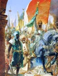 Intrarea lui Mohamed al II-lea în Constantinopl. Pictură de Benjamin Constant (© Wikimedia Commons)