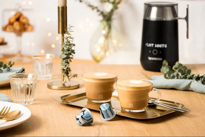 Cafea făcută cu espresorul cu capsule Sursă Nespresso