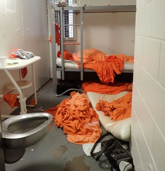 Celula lui Jeffrey Eppstein, după ce a fost găsit mort. FOTO: Police of New York 