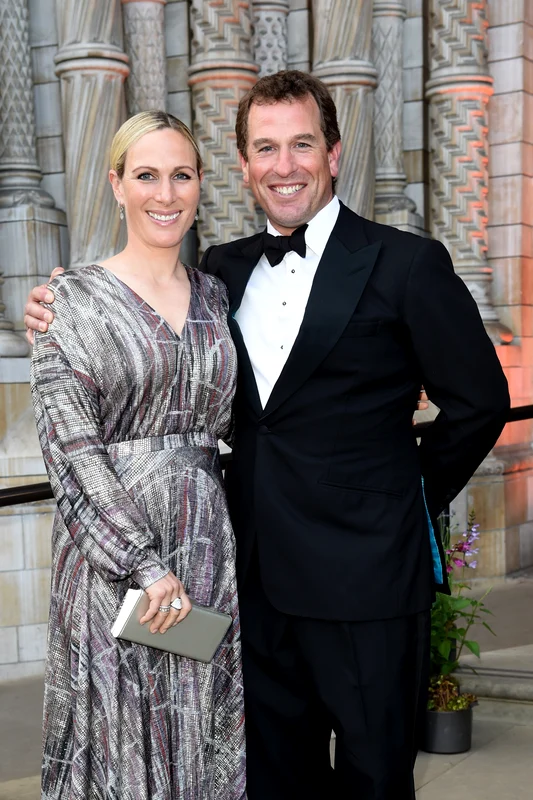 Peter Phillips și Zara Tindall, copiii Prințesei Anne, Getty