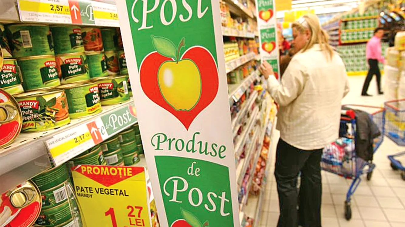 Produsele de post, pline de aditivi alimentari FOTO Arhivă