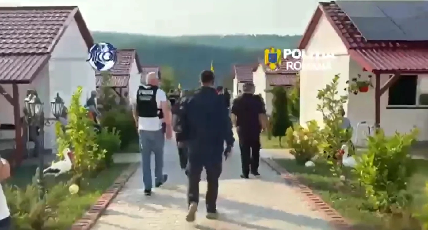 Percheziții în Bihor Foto: captură video